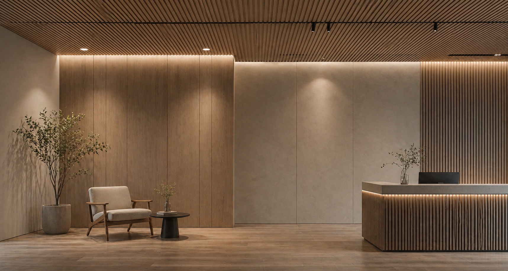 Averton premium flooring and wall panel showroom