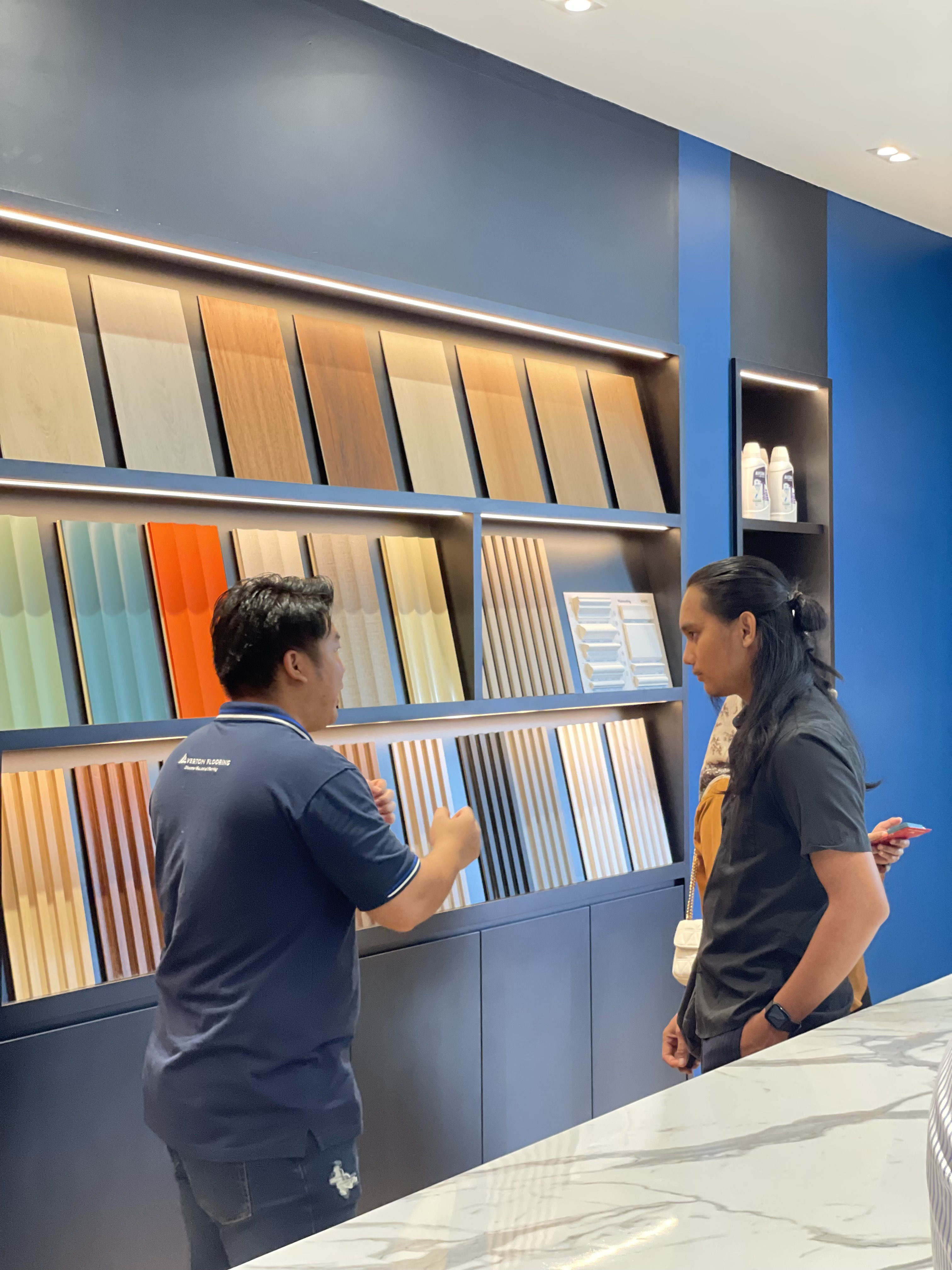 Averton flooring and wall panel